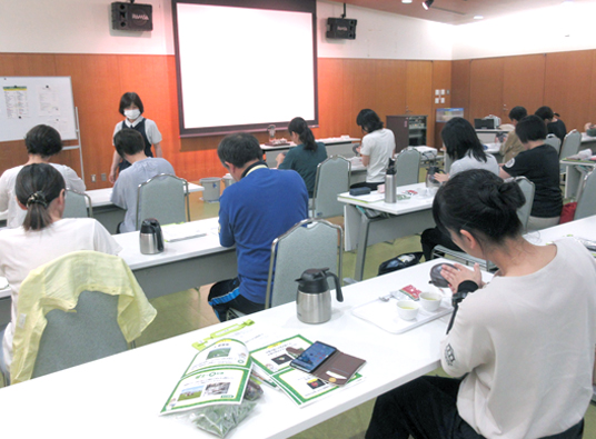 静岡茶のいれ方体験